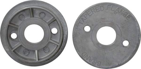 3M - Deburring Wheel Flange - Compatible with 1" Hole Deburring Wheels - Industrial Tool & Supply