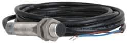Eaton Cutler-Hammer - NPN, 2mm Detection, Cylinder Shielded, Inductive Proximity Sensor - 2 Wires, IP67, 20 to 250 VAC, M12x1 Thread, 2.46 Inch Long - Industrial Tool & Supply