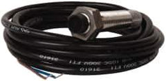 Eaton Cutler-Hammer - NPN, 4mm Detection, Cylinder Unshielded, Inductive Proximity Sensor - 2 Wires, IP67, 20 to 250 VAC, M12x1 Thread, 2.87 Inch Long - Industrial Tool & Supply