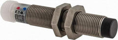 Eaton Cutler-Hammer - NPN, 4mm Detection, Cylinder Unshielded, Inductive Proximity Sensor - 2 Wires, IP67, 20 to 250 VAC, M12x1 Thread, 2.87 Inch Long - Industrial Tool & Supply