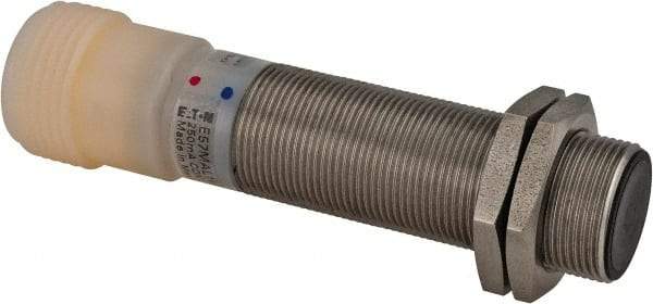 Eaton Cutler-Hammer - NPN, 5mm Detection, Cylinder Shielded, Inductive Proximity Sensor - 2 Wires, IP67, 20 to 250 VAC, M18x1 Thread, 2.54 Inch Long - Industrial Tool & Supply