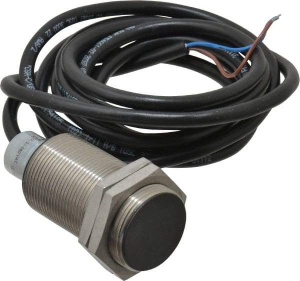 Eaton Cutler-Hammer - NPN, 10mm Detection, Cylinder Shielded, Inductive Proximity Sensor - 2 Wires, IP67, 20 to 250 VAC, M30x1 Thread, 2.73 Inch Long - Industrial Tool & Supply