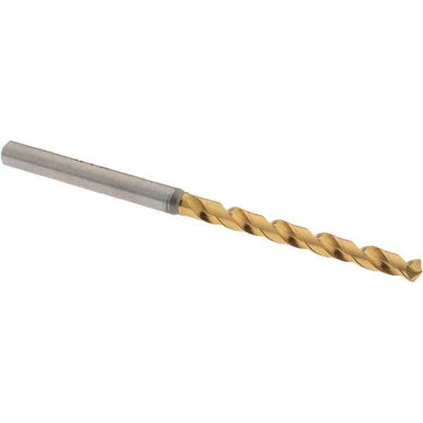 OSG - 3.33mm 130° Vanadium High Speed Steel Jobber Drill - Industrial Tool & Supply