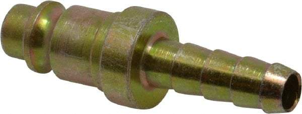 Coilhose Pneumatics - Hose Barb Acme Pneumatic Hose Connector - Steel, 1/4" Body Diam, 1/4" Hose ID - Industrial Tool & Supply