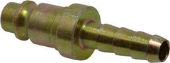 Coilhose Pneumatics - Hose Barb Acme Pneumatic Hose Connector - Steel, 1/4" Body Diam, 1/4" Hose ID - Industrial Tool & Supply