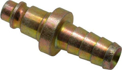 Coilhose Pneumatics - Hose Barb Acme Pneumatic Hose Connector - Steel, 1/4" Body Diam, 3/8" Hose ID - Industrial Tool & Supply