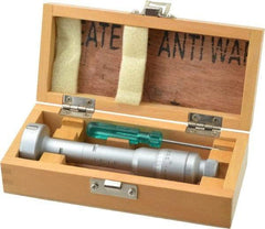 SPI - 1.4 to 1.6", 3.15" Gage Depth, Mechanical Inside Hole Micrometer - 0.0002" Graduation, 0.0002" Accuracy, Ratchet Stop Thimble - Industrial Tool & Supply