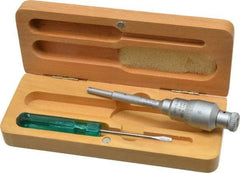 SPI - 0.175 to 0.225", 0.78" Gage Depth, Mechanical Inside Hole Micrometer - 0.0001" Graduation, 0.0002" Accuracy, Ratchet Stop Thimble - Industrial Tool & Supply