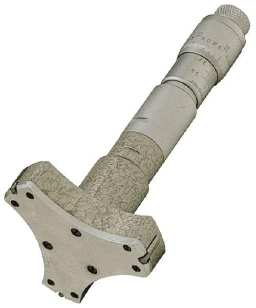 SPI - 60 to 70mm, 90mm Gage Depth, Mechanical Inside Hole Micrometer - 0.001mm Graduation, 0.002mm Accuracy, Ratchet Stop Thimble - Industrial Tool & Supply