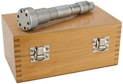 SPI - 1.6 to 2", 3.54" Gage Depth, Mechanical Inside Hole Micrometer - 0.0002" Graduation, 0.00025" Accuracy, Ratchet Stop Thimble - Industrial Tool & Supply