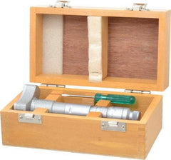 SPI - 2.8 to 3.2", 3.54" Gage Depth, Mechanical Inside Hole Micrometer - 0.0002" Graduation, 0.00025" Accuracy, Ratchet Stop Thimble - Industrial Tool & Supply