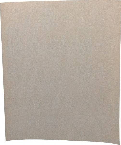 Value Collection - 320 Grit, Aluminum Oxide Sanding Sheet - 11" Long x 9" Wide, Extra Fine Grade, A Weighted Paper Backing - Industrial Tool & Supply