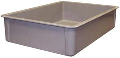 MFG Tray - 400 Lb Load Capacity Gray Fiberglass Tote Container - Stacking, 25.8" Long x 17.8" Wide x 6" High - Industrial Tool & Supply