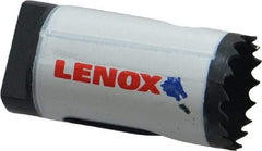 Lenox - 1-3/16" Diam, 1-1/2" Cutting Depth, Hole Saw - Bi-Metal Saw, Toothed Edge - Industrial Tool & Supply