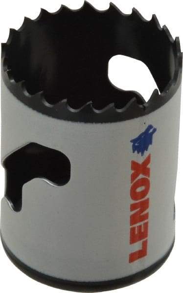 Lenox - 1-9/16" Diam, 1-1/2" Cutting Depth, Hole Saw - Bi-Metal Saw, Toothed Edge - Industrial Tool & Supply