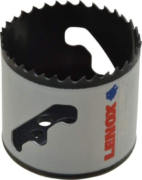 Lenox - 2-1/4" Diam, 1-1/2" Cutting Depth, Hole Saw - Bi-Metal Saw, Toothed Edge - Industrial Tool & Supply