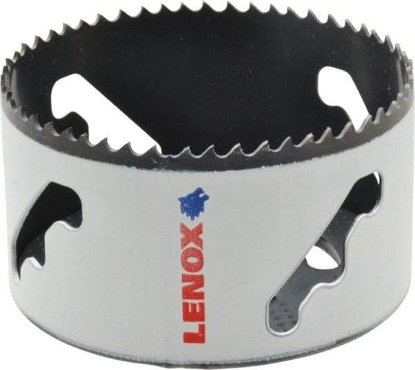 Lenox - 3-5/8" Diam, 1-1/2" Cutting Depth, Hole Saw - Bi-Metal Saw, Toothed Edge - Industrial Tool & Supply