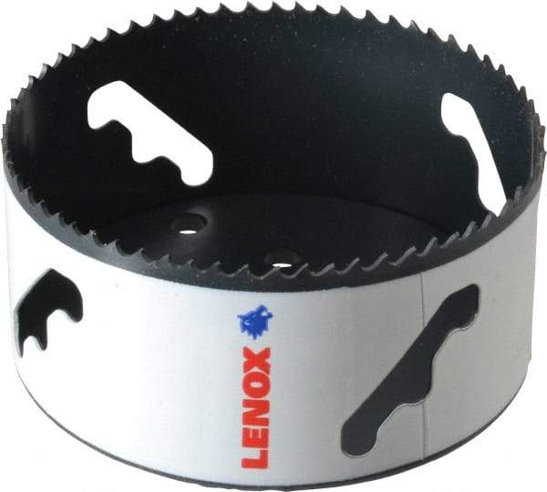 Lenox - 4-1/4" Diam, 1-1/2" Cutting Depth, Hole Saw - Bi-Metal Saw, Toothed Edge - Industrial Tool & Supply