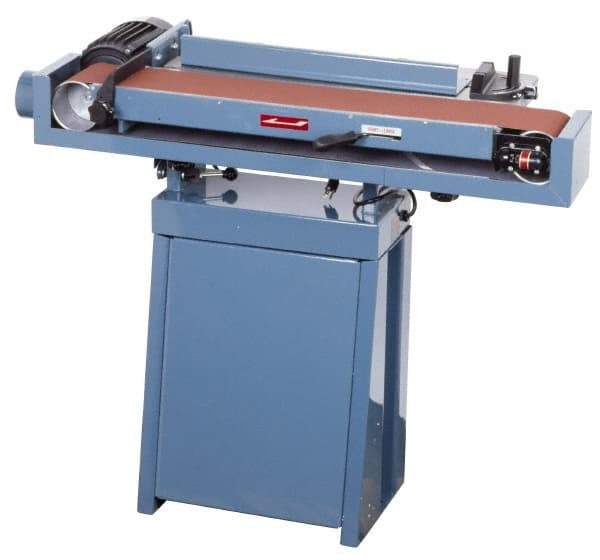 Enco - Belt Sanding Machines Belt Length (Inch): 89 Belt Width (Inch): 6 - Industrial Tool & Supply