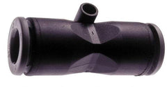 Norgren - 3mm Tube OD, Brass Push-to-Connect Tube Union - Tube to Tube Connection, 150 Max psi, Nitrile O-Ring, 0 to 175°F Working Temp - Industrial Tool & Supply