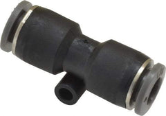 Norgren - 1/4" Tube OD, Brass Push-to-Connect Tube Union - Tube to Tube Connection, 150 Max psi, Nitrile O-Ring, 0 to 175°F Working Temp - Industrial Tool & Supply