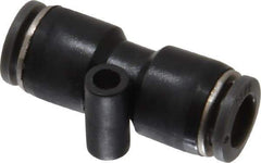 Norgren - 5/16" Tube OD, Brass Push-to-Connect Tube Union - Tube to Tube Connection, 150 Max psi, Nitrile O-Ring, 0 to 175°F Working Temp - Industrial Tool & Supply