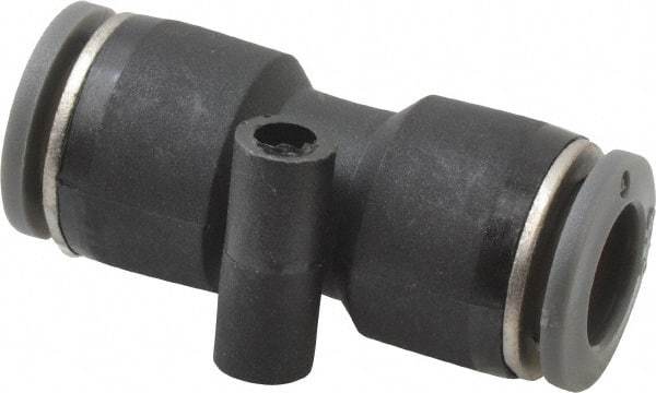 Norgren - 3/8" Tube OD, Brass Push-to-Connect Tube Union - Tube to Tube Connection, 150 Max psi, Nitrile O-Ring, 0 to 175°F Working Temp - Industrial Tool & Supply