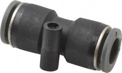 Norgren - 3/8" Tube OD, Brass Push-to-Connect Tube Union - Tube to Tube Connection, 150 Max psi, Nitrile O-Ring, 0 to 175°F Working Temp - Industrial Tool & Supply