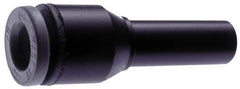 Norgren - 1/4" Tube OD, Brass Push-to-Connect Tube Straight Stem - Tube to Stem Connection, 150 Max psi, Nitrile O-Ring, 0 to 175°F Working Temp - Industrial Tool & Supply
