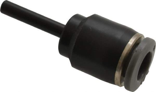 Norgren - 1/4" Tube OD, Brass Push-to-Connect Tube Straight Stem - Tube to Stem Connection, 150 Max psi, Nitrile O-Ring, 0 to 175°F Working Temp - Industrial Tool & Supply