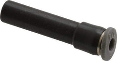 Norgren - 1/8" Tube OD, Brass Push-to-Connect Tube Straight Stem - Tube to Stem Connection, 150 Max psi, Nitrile O-Ring, 0 to 175°F Working Temp - Industrial Tool & Supply