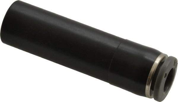 Norgren - 1/4" Tube OD, Brass Push-to-Connect Tube Straight Stem - Tube to Stem Connection, 150 Max psi, Nitrile O-Ring, 0 to 175°F Working Temp - Industrial Tool & Supply