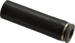 Norgren - 1/4" Tube OD, Brass Push-to-Connect Tube Straight Stem - Tube to Stem Connection, 150 Max psi, Nitrile O-Ring, 0 to 175°F Working Temp - Industrial Tool & Supply