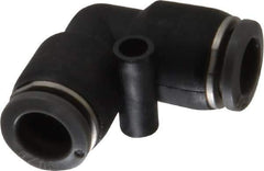 Norgren - 5/16" Tube OD, Brass Push-to-Connect Tube Union Elbow - Tube to Tube Connection, 150 Max psi, Nitrile O-Ring, 0 to 175°F Working Temp - Industrial Tool & Supply