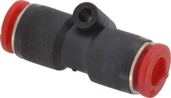 Norgren - 6mm Tube OD, Brass Push-to-Connect Tube Union - Tube to Tube Connection, 150 Max psi, Nitrile O-Ring, 0 to 175°F Working Temp - Industrial Tool & Supply