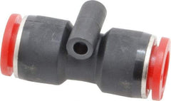 Norgren - 10mm Tube OD, Brass Push-to-Connect Tube Union - Tube to Tube Connection, 150 Max psi, Nitrile O-Ring, 0 to 175°F Working Temp - Industrial Tool & Supply