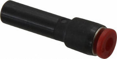 Norgren - 4mm Tube OD, Brass Push-to-Connect Tube Straight Stem - Tube to Stem Connection, 150 Max psi, Nitrile O-Ring, 0 to 175°F Working Temp - Industrial Tool & Supply