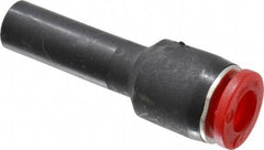 Norgren - 6mm Tube OD, Brass Push-to-Connect Tube Straight Stem - Tube to Stem Connection, 150 Max psi, Nitrile O-Ring, 0 to 175°F Working Temp - Industrial Tool & Supply