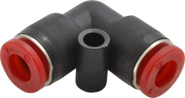 Norgren - 6mm Tube OD, Brass Push-to-Connect Tube Union Elbow - Tube to Tube Connection, 150 Max psi, Nitrile O-Ring, 0 to 175°F Working Temp - Industrial Tool & Supply