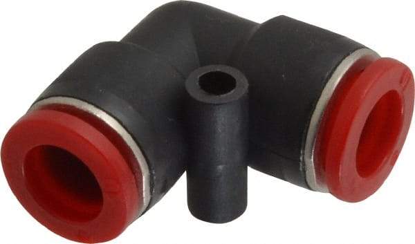 Norgren - 10mm Tube OD, Brass Push-to-Connect Tube Union Elbow - Tube to Tube Connection, 150 Max psi, Nitrile O-Ring, 0 to 175°F Working Temp - Industrial Tool & Supply