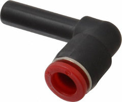 Norgren - 8mm Tube OD, Brass Push-to-Connect Tube Stem Elbow - Tube to Stem Connection, 150 Max psi, Nitrile O-Ring, 0 to 175°F Working Temp - Industrial Tool & Supply