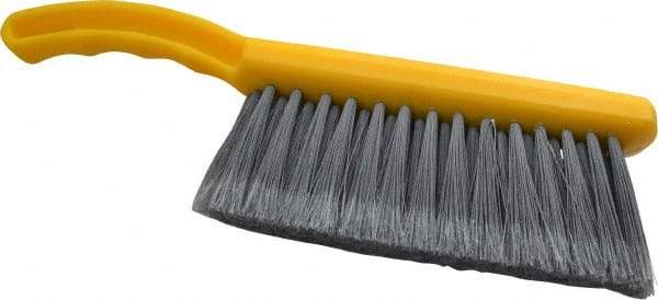 Rubbermaid - 12-1/2" OAL, Polypropylene Counter Duster - 8" Long Head, Plastic Handle, Silver - Industrial Tool & Supply