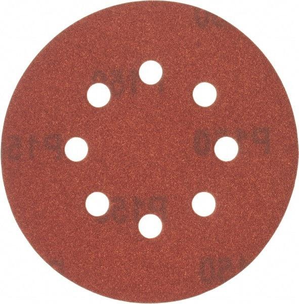 DeWALT - 5" Diam, 150 Grit, Aluminum Oxide Hook & Loop Disc - Very Fine Grade, Coated, Paper Backing, - Industrial Tool & Supply