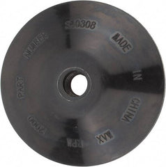 DeWALT - 4-1/2" Diam Locking Nut Disc Backing Pad - Medium Density, 12,000 RPM - Industrial Tool & Supply