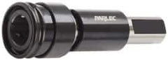Parlec - 1-1/4" Straight Shank Diam Tension & Compression Tapping Chuck - #6 to 1-5/8" Tap Capacity, 5-1/4" Projection - Exact Industrial Supply