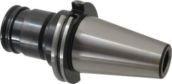 Parlec - CAT50 Taper Shank Rigid Tapping Adapter - #6 to 1-5/8" Tap Capacity, 3-3/4" Projection, Quick Change, Through Coolant - Exact Industrial Supply
