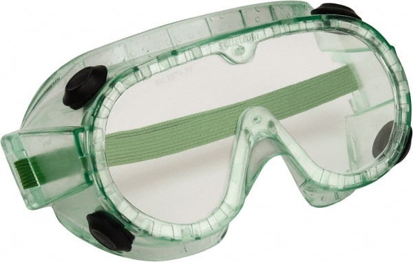 Sellstrom - Size Universal Clear Polycarbonate Anti-Fog & Scratch Resistant Safety Goggles - Industrial Tool & Supply