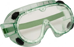 Sellstrom - Size Universal Clear Polycarbonate Anti-Fog & Scratch Resistant Safety Goggles - Industrial Tool & Supply