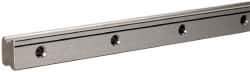THK - 1,240mm OAL x 20mm Overall Width x 17mm Overall Height SHS Rail - 60mm Between Holes, 6 x 9-1/2 x 8-1/2mm Hole Size - Industrial Tool & Supply