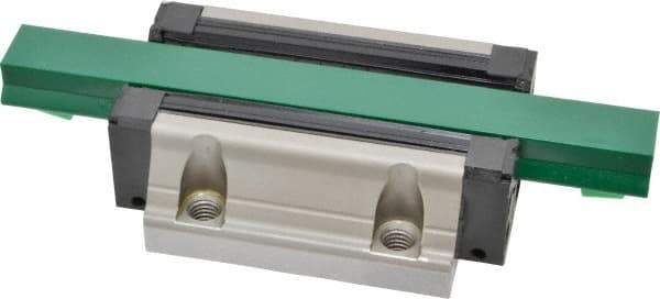 THK - 92mm L x 70mm W x 30.2mm H, 45mm Transverse Hole Spcg, 57mm Lateral Hole Spcg, 4 Way SHS Block w/Caged Ball - 23.5mm Overhang, 31.7 Kn Dynamic Capacity, M8x6.8 Hole, 52.4 kn Static Load Rating, 36" High Assembly - Industrial Tool & Supply